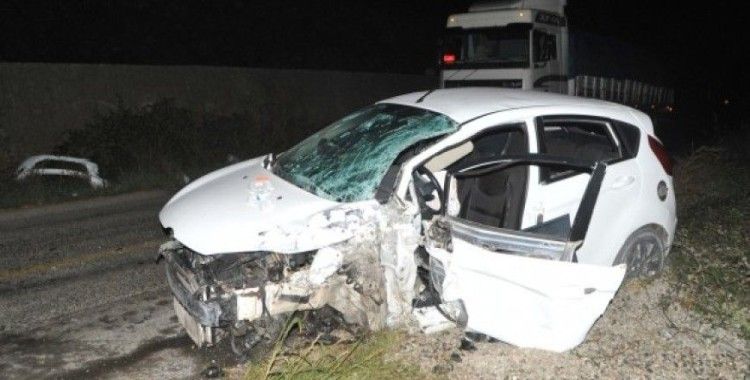 Bafra'da kaza, 7 yaralı