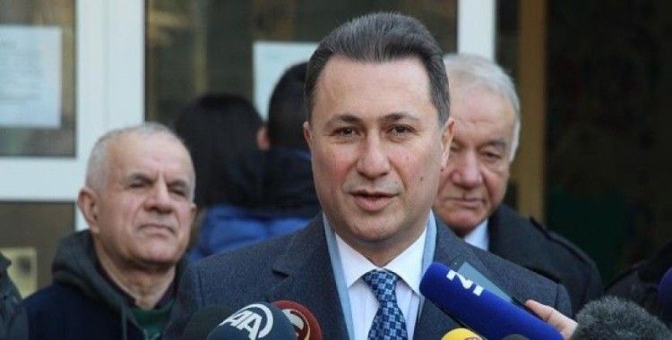 Makedonya'nın eski başbakanından Macaristan'a iltica talebi