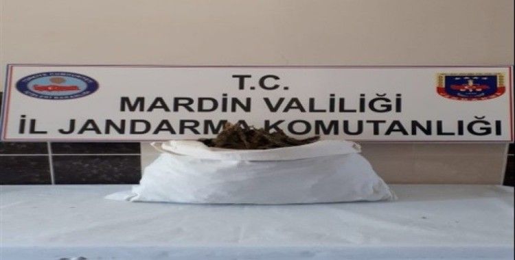 Kızıltepe'de 8 kilogram esrar ele geçirildi