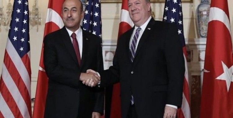 ​Dışişleri Bakanı Çavuşoğlu ile ABD'li mevkidaşı Pompeo görüştü