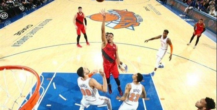 NBA'de Portland deplasmanda New York Knicks'i mağlup etti