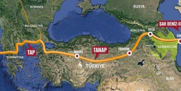 TANAP ve TAP Yunanistan sınırında birleşti