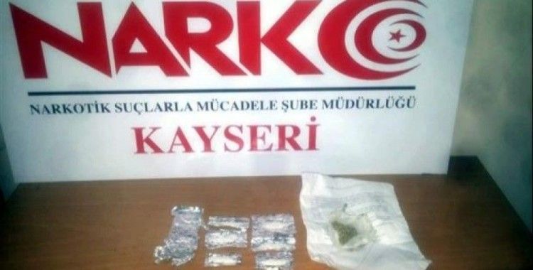 Kayseri'de uyuşturucu operasyonu, 6 gözaltı