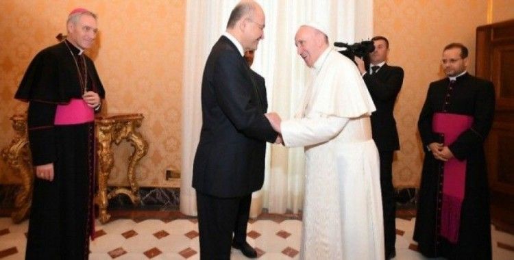 Irak Cumhurbaşkanı Salih’den Papa'ya ziyaret