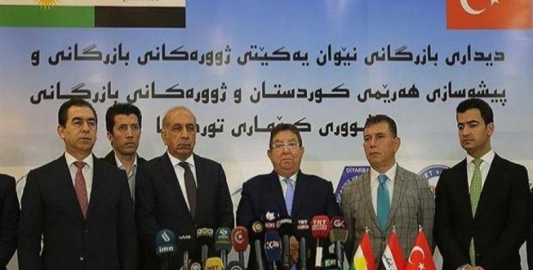 ​Batman ve Diyarbakırlı iş adamları Irak'ta iş birliği protokolü imzaladı