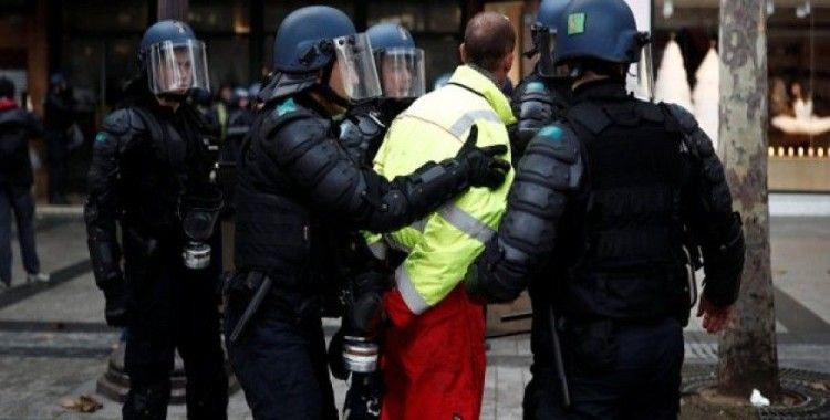 Fransa'daki protestolarda bilanço açıklandı, 101 gözaltı