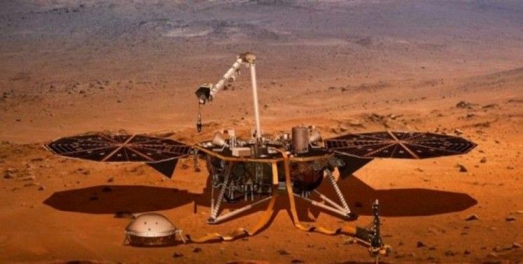 Mars keşif aracı Kızıl Gezegen'in yüzeyine iniş yaptı