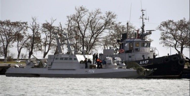 Ukrayna gemileri Rus limanında görüntülendi