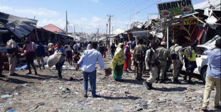 Somali'de pazar yerinde patlama, 8 ölü