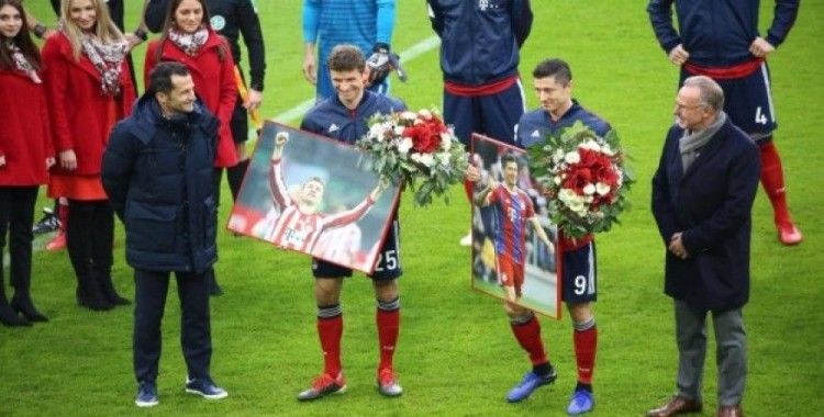 Müller ve Lewandowski'ye ödül
