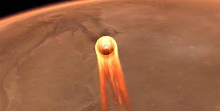 ​NASA Mars kaşifini indirmeye hazırlanıyor