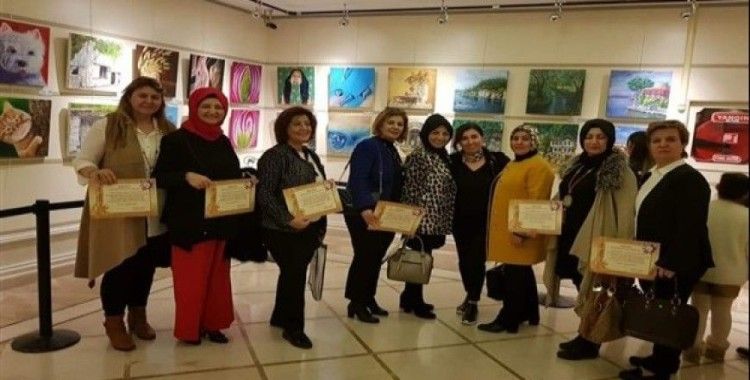 Kütahyalı sanatçıların eserleri Ankara'da sergilendi
