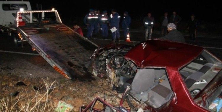 Konya'da trafik kazası, 2 ölü, 2 yaralı