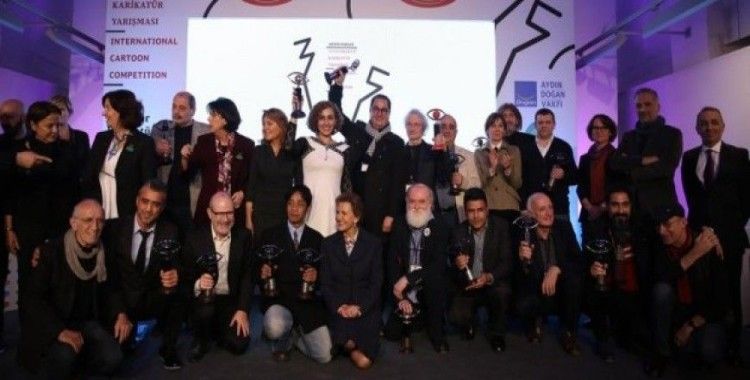 Aydın Doğan Uluslararası Karikatür Yarışmasının ödülleri sahiplerini buldu