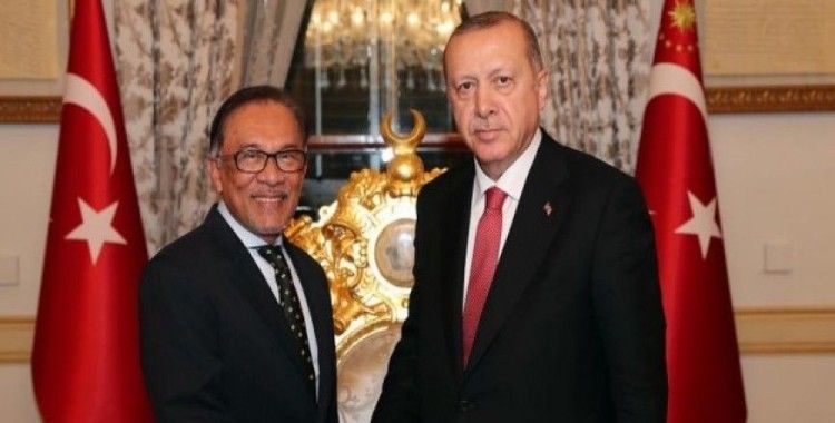 Erdoğan Enver İbrahim'i kabul etti