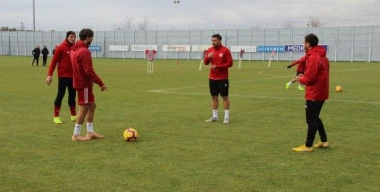 DG Sivasspor, Başakşehir maçı hazırlıklarını sürdürdü