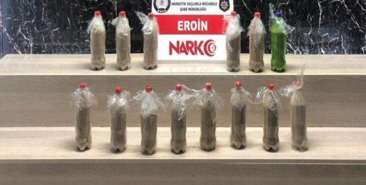 Bitlis'te 11 kilo eroin ele geçirildi