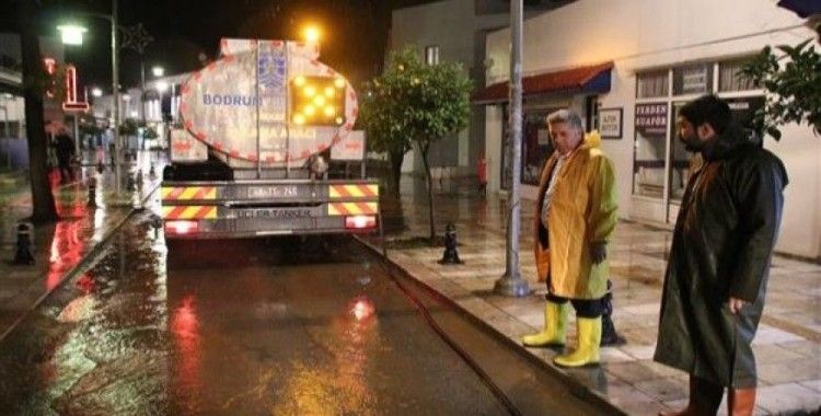 ​Bodrum Belediyesi'nden 'Şiddetli Yağış' açıklaması