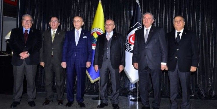 Beşiktaş ve Fenerbahçe divan başkanları yemekte buluştu