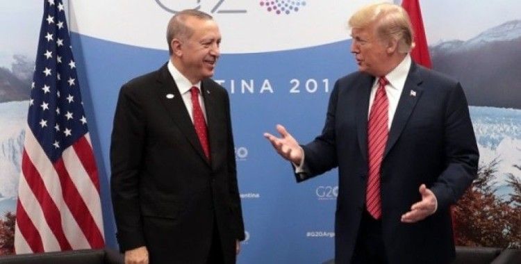 Cumhurbaşkanı Erdoğan, ABD Başkanı Trump’la bir araya geldi