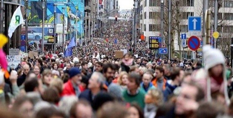 ​Brüksel'de çevre protestosu