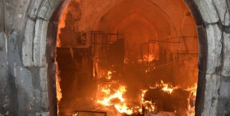 TİKA Kerkük'te yanan tarihi çarşı için onarım raporu hazırladı