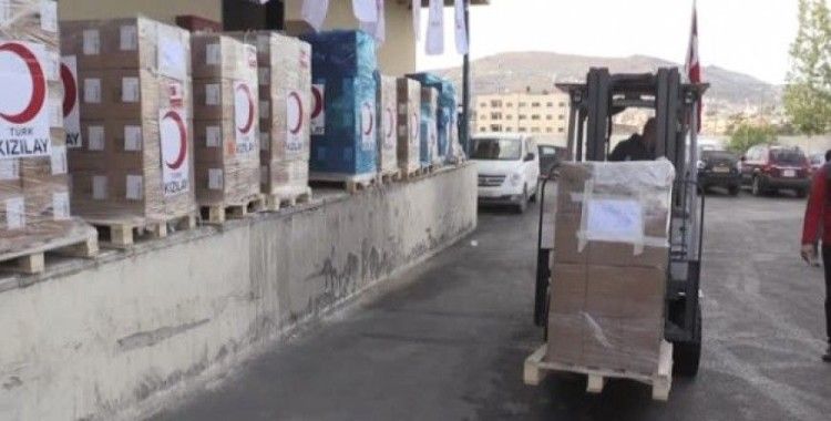Kızılay, 8,5 tonluk ilaç yardımı Gazze’ye gönderdi