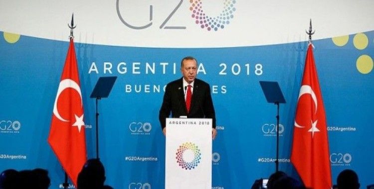 Cumhurbaşkanı Erdoğan'ın G20 trafiği