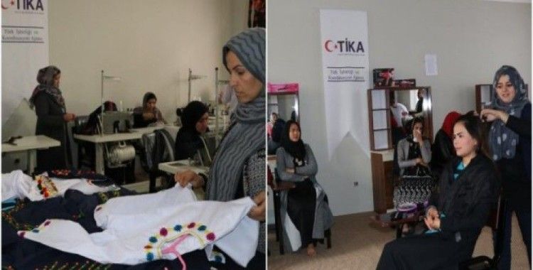 TİKA'dan Afgan kadınların mesleki eğitim kurslarına destek
