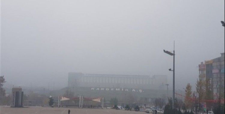 Karabük'te yoğun sis etkili oldu