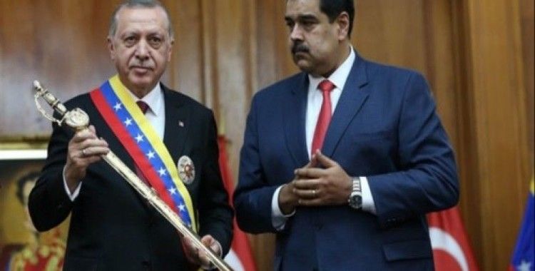 BAE'den Venezuela'ya giden Erdoğan'a tepki