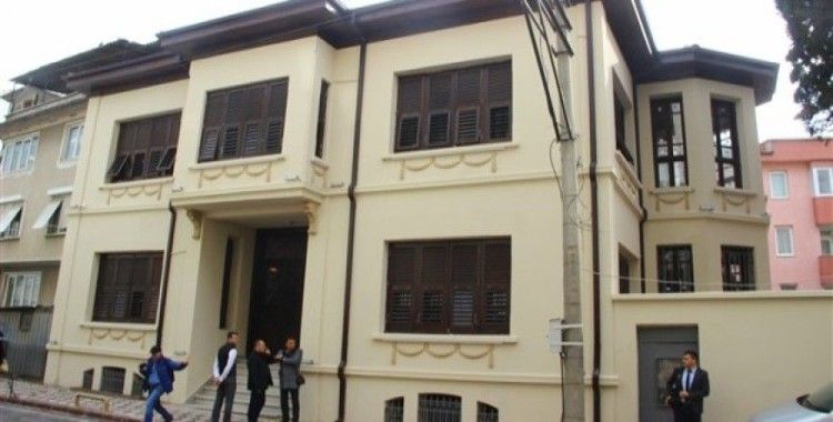 Atatürk'ün kaldığı ev yeniden restore edildi