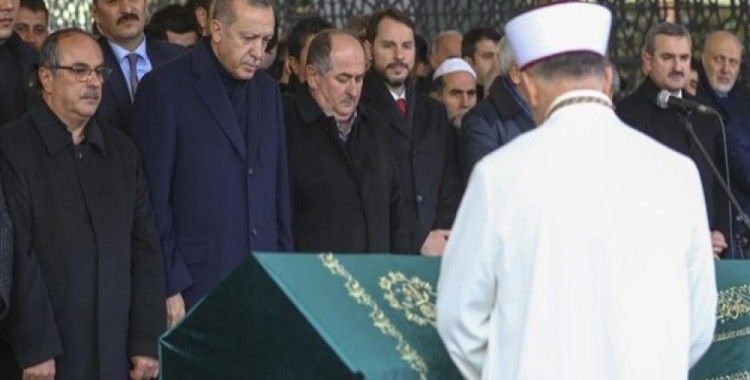 Erdoğan aile dostu Kadir Turgut'un cenaze törenine katıldı