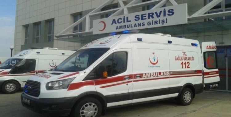Tekirdağ'da trafik kazası, 1 yaralı