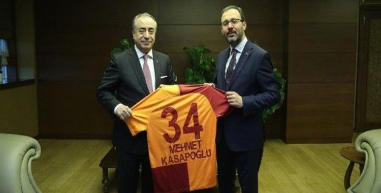 Bakan Kasapoğlu, Mustafa Cengiz'i kabul etti