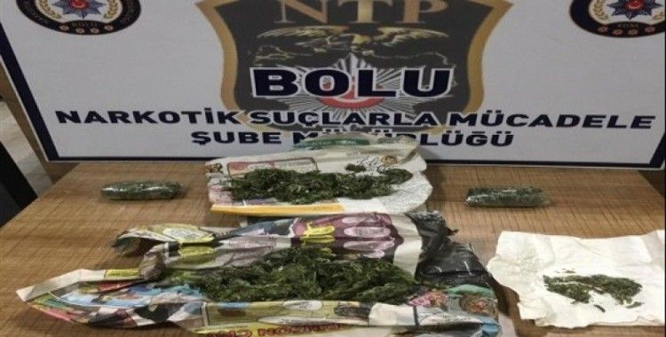 Bolu'da, uyuşturucu operasyonunda 2 kişi tutuklandı