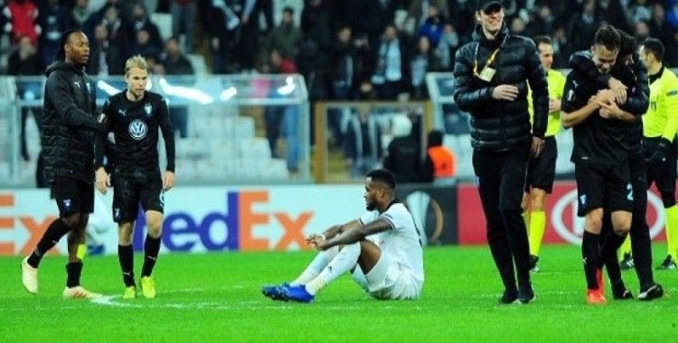 Beşiktaş'ın Avrupa serüveni sona erdi