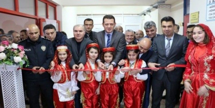 Kanuni Ortaokulu'nda 'Edebiyat Sokağı' açıldı