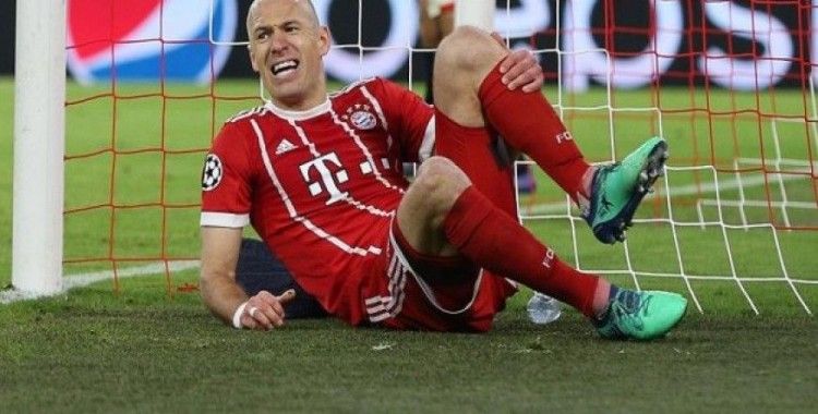 Arjen Robben sezonun ilk yarısını kapattı