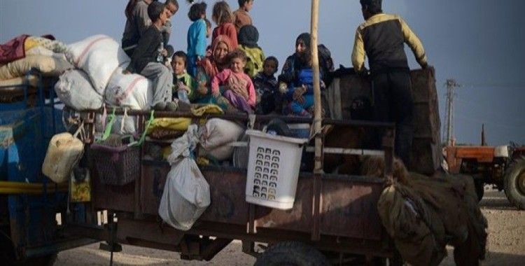 Esed rejimi 2018'de yaklaşık 130 bin kişiyi zorla göç ettirdi