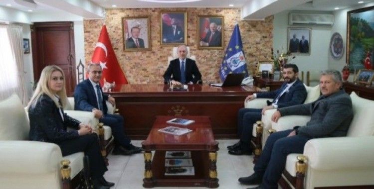 Alim Işık'tan Başkan Saraçoğlu'na ziyaret