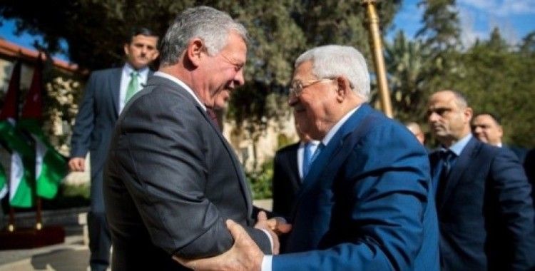 Filistin Devlet Başkanı Abbas, Ürdün Kralı ile görüştü