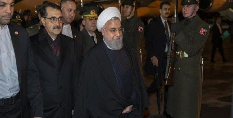​İran Cumhurbaşkanı Ruhani Türkiye'de