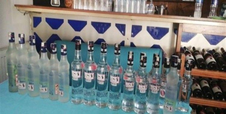 ​Zonguldak Emniyeti'nden 'sahte içki' operasyonu