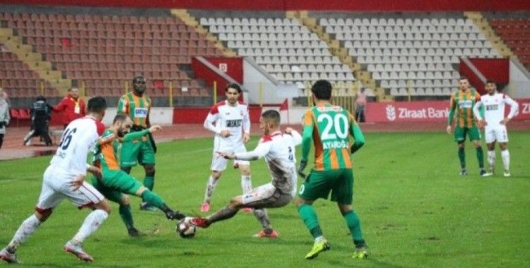 Ziraat Türkiye Kupası: Kahramanmaraşspor: 2  - Aytemiz Alanyaspor: 1