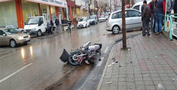 ​Tosya'da trafik kazası, 1 yaralı