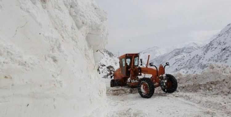 Hakkari-Şırnak kara yolu çığ düşmesi sonucu kapandı