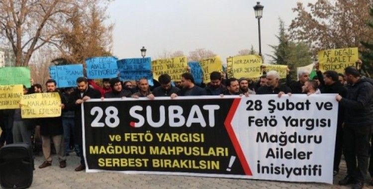 "28 Şubat ve FETÖ Yargısı Mağduru Aileler İnsiyatifi"nden adalet çağrısı