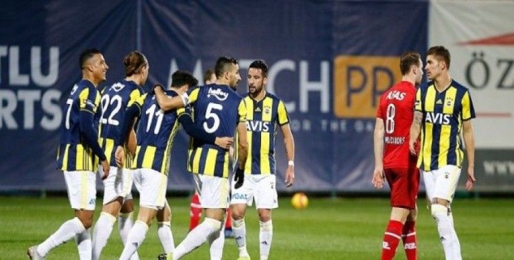 Fenerbahçe'den gollü prova