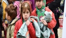 Türkiye'den Arsel Kampı'na kış yardımı